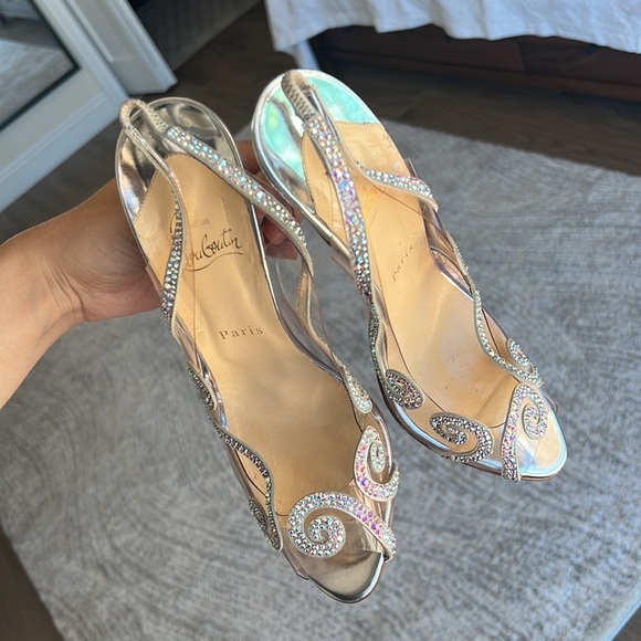 Louboutin sparkle heels - Picture 6 of 6